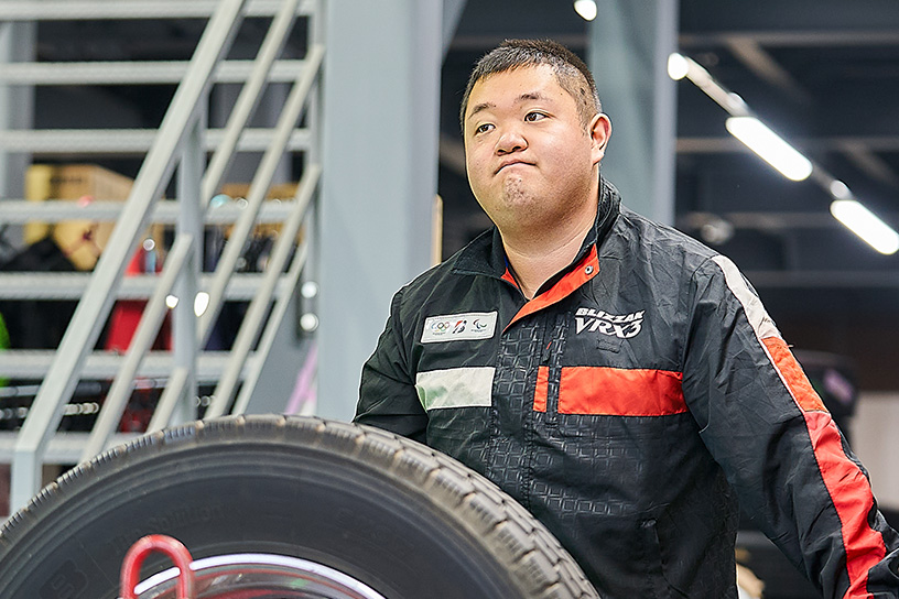 タイヤ販売の仕事